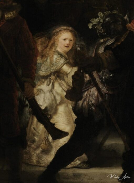 La Garde de nuit (Détail) – Rembrandt van Rijn Rembrandt van Rijn 2