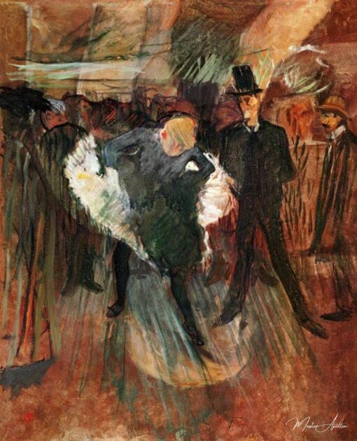 La Goulue et Valentin le Desosse – Toulouse Lautrec Henri de Toulouse-Lautrec 2