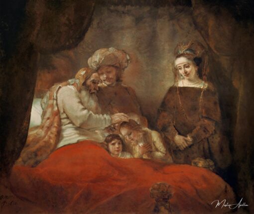 La Jacob-prière – Rembrandt van Rijn Rembrandt van Rijn
