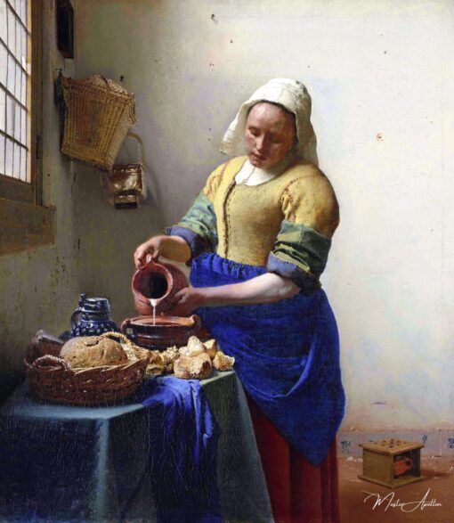 La Laitière – Johannes Vermeer Johannes Vermeer 2