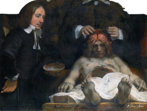 La Leçon d’anatomie du docteur Deyman – Rembrandt van Rijn Rembrandt van Rijn