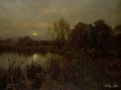 La lune montante – Edward Wilkins Waite Edward Wilkins Waite