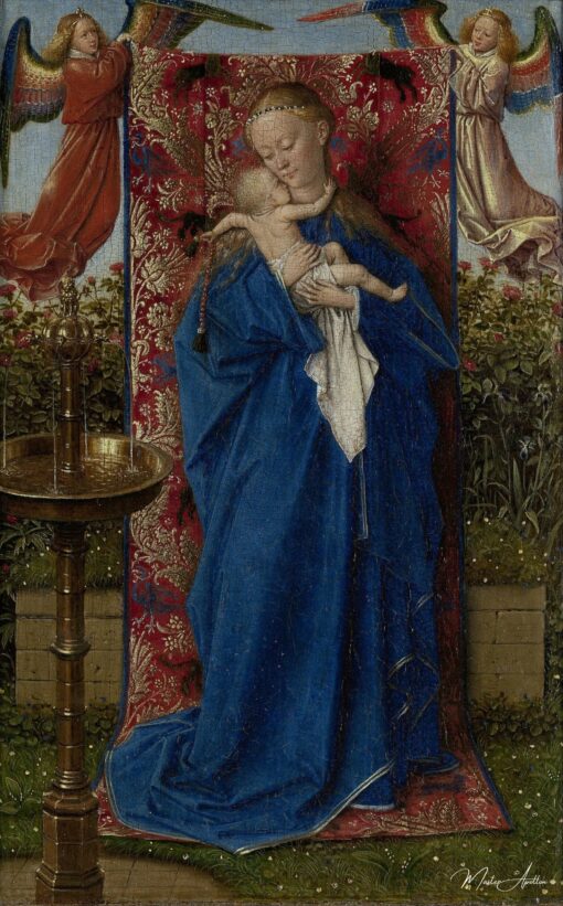 La Madone à la fontaine – Jan Van Eyck Jan Van Eyck 2