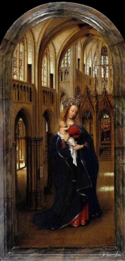 La Madone dans l’église – Jan Van Eyck Jan Van Eyck