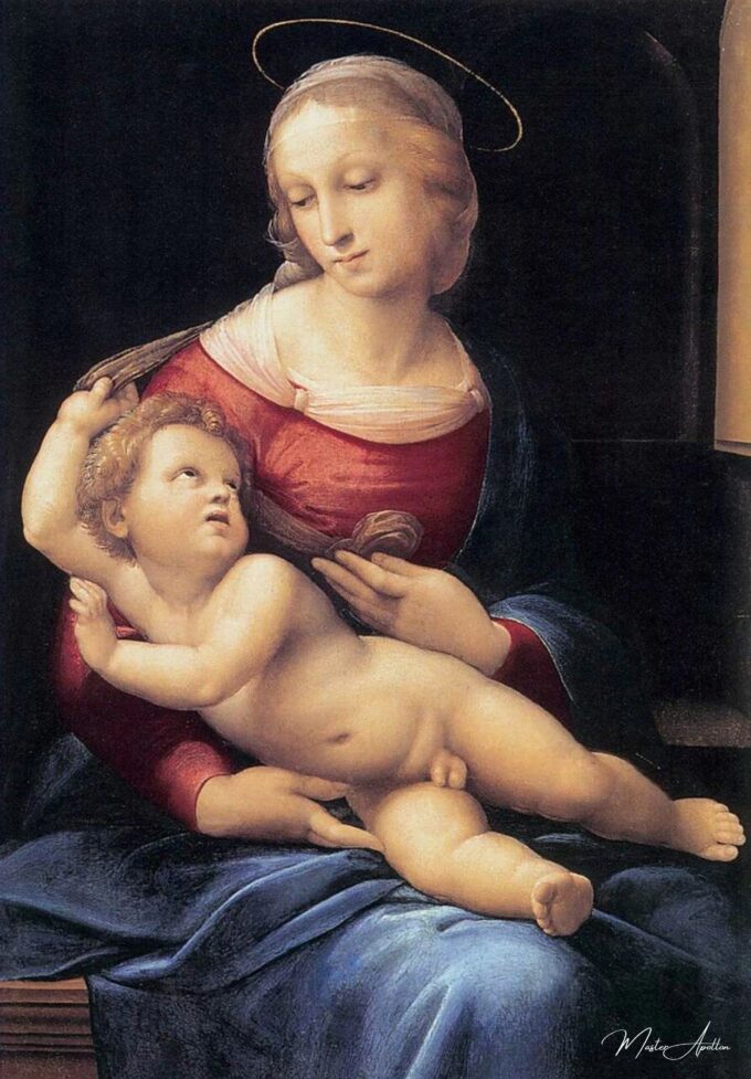 La Madone de Bridgewater – Raphaël (peintre) Raffaello Sanzio (Raphaël)