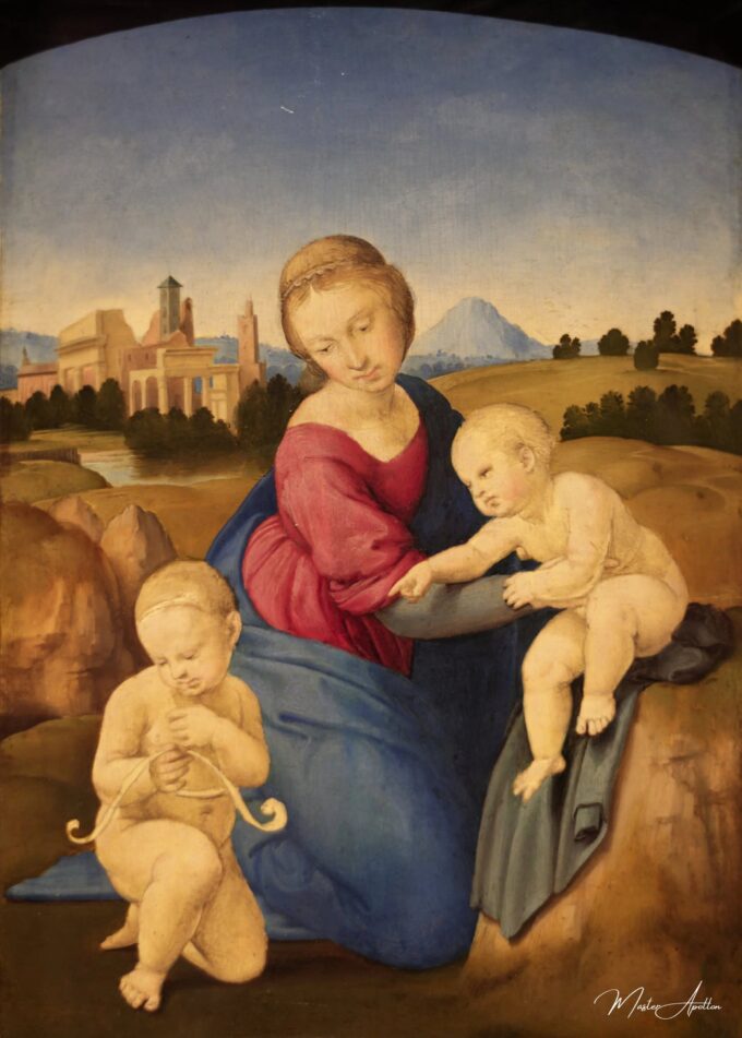 La Madone d’Esterházy – Raphaël (peintre) Raffaello Sanzio (Raphaël)