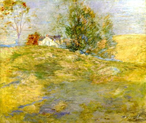 La maison de l’artiste en automne à Greenwich, 1895 – John Henry Twachtman John Henry Twachtman