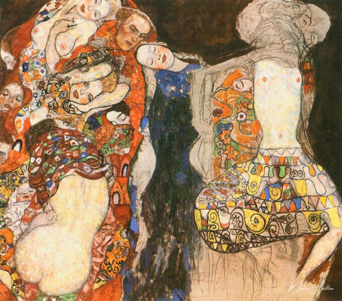La mariée inachevé – Gustav Klimt Gustav Klimt