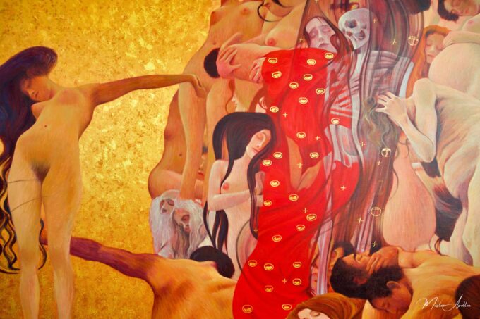 La Médecine – Une Œuvre Réimaginée de Gustav Klimt par Master Apollon | 180 x 270 cm La Galerie d'art en ligne art gallery 25