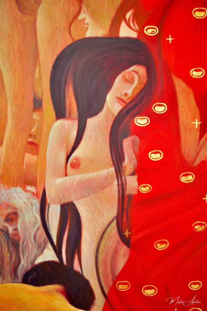 La Médecine – Une Œuvre Réimaginée de Gustav Klimt par Master Apollon | 180 x 270 cm La Galerie d'art en ligne art gallery 8