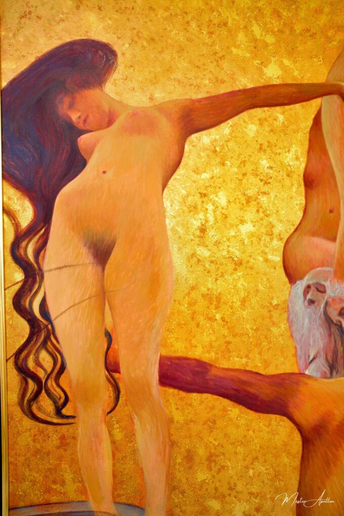 La Médecine – Une Œuvre Réimaginée de Gustav Klimt par Master Apollon | 180 x 270 cm La Galerie d'art en ligne art gallery 5