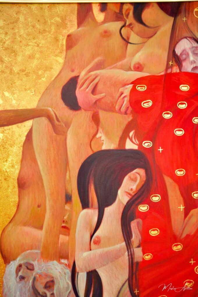La Médecine – Une Œuvre Réimaginée de Gustav Klimt par Master Apollon | 180 x 270 cm La Galerie d'art en ligne art gallery 9