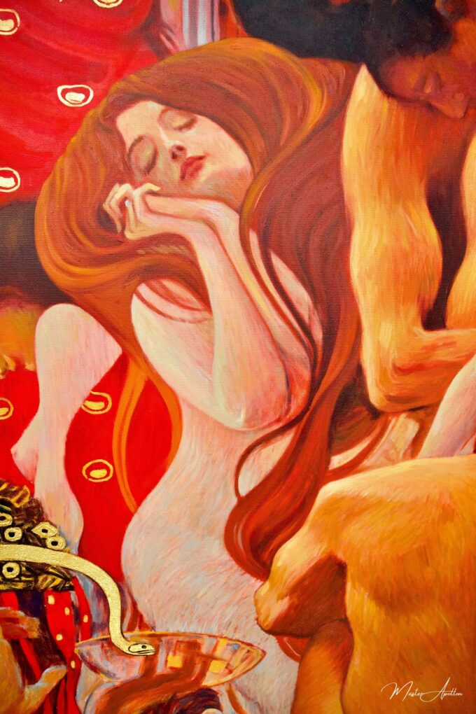 La Médecine – Une Œuvre Réimaginée de Gustav Klimt par Master Apollon | 180 x 270 cm La Galerie d'art en ligne art gallery 6