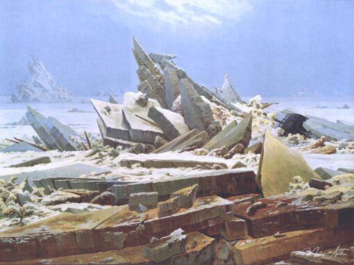 La mer de glace caspar – Caspar David Friedrich Caspar David Friedrich 2