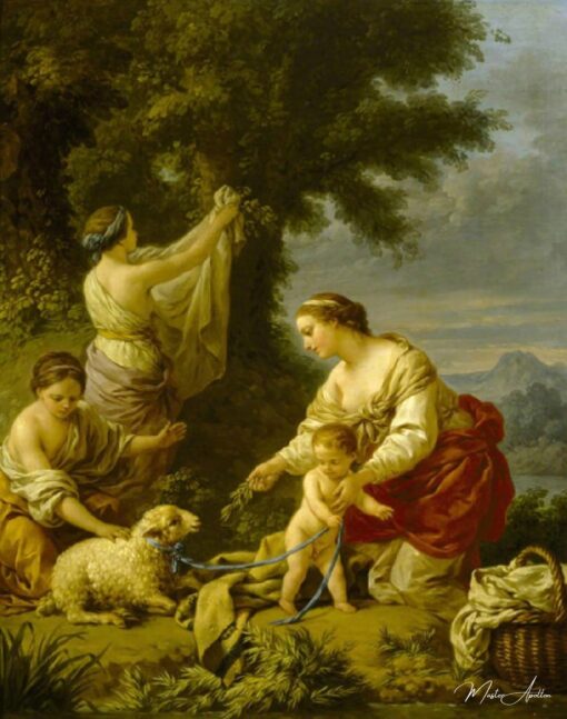 ‘La mère complaisante’ – Louis Jean François Lagrenée Louis Jean François Lagrenée 2