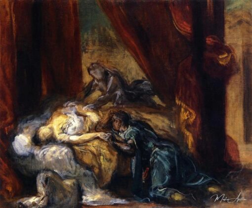 La mort de Desdémone – Eugène Delacroix Eugène Delacroix