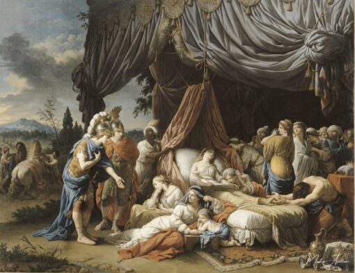 La mort de la femme de Darius, Lagrenée – Louis Jean François Lagrenée Louis Jean François Lagrenée
