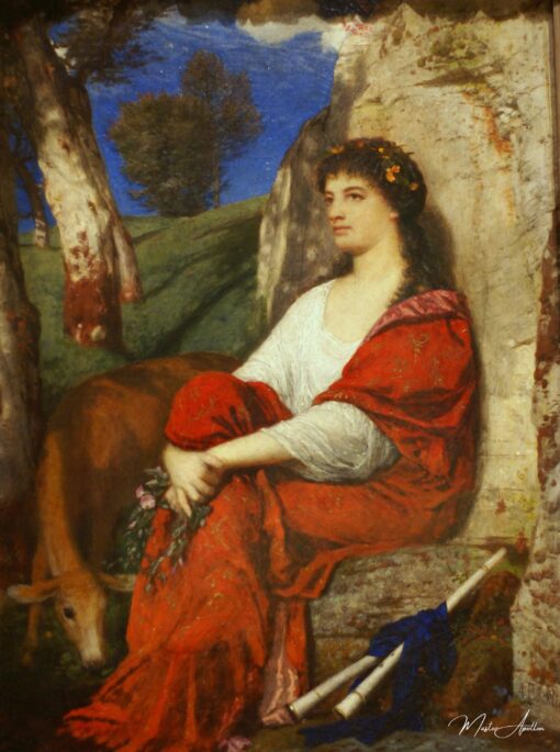La muse Euterpe – Arnold Böcklin Arnold Böcklin