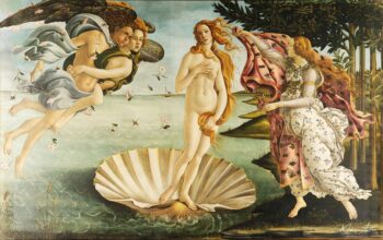 La naissance de Vénus – Sandro Botticelli Reproduction de Tableaux Célèbres