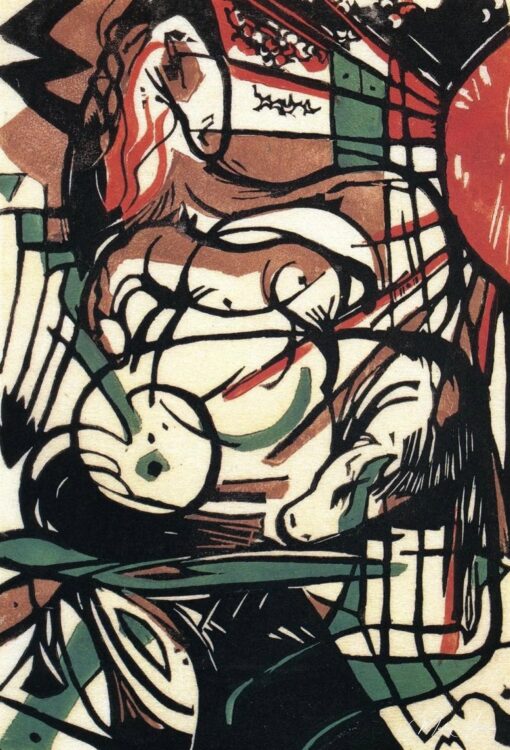 La naissance du cheval  – Franz Marc Franz Marc