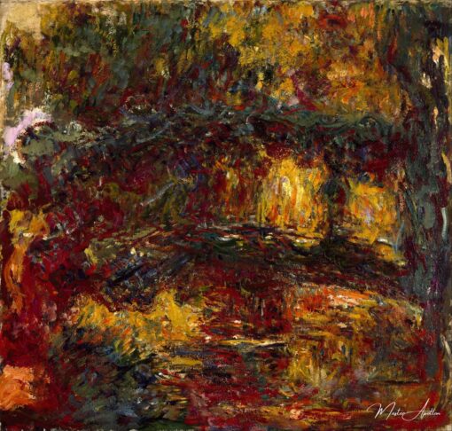La passerelle japonaise, Giverny – Claude Monet Claude Monet 2