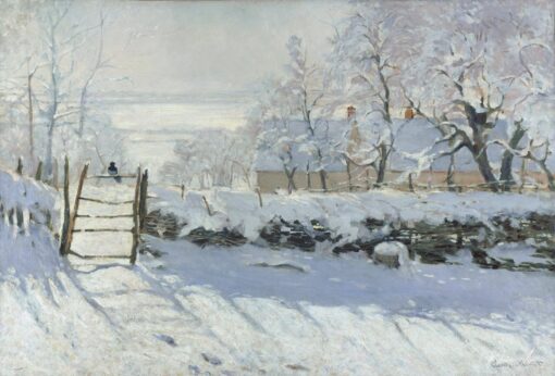 La pie – Claude Monet Claude Monet