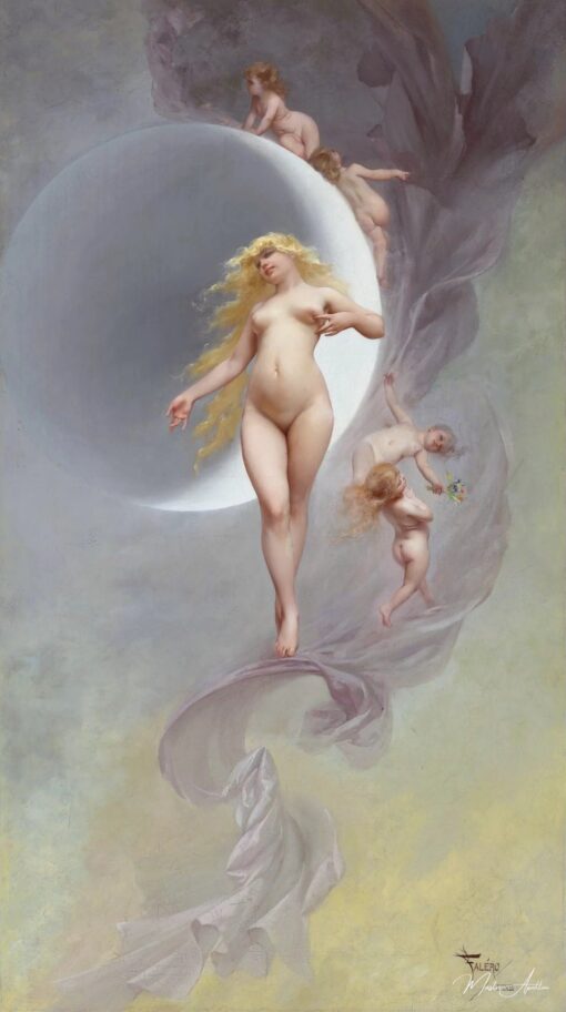 La planète Vénus – Luis Ricardo Falero Luis Ricardo Falero