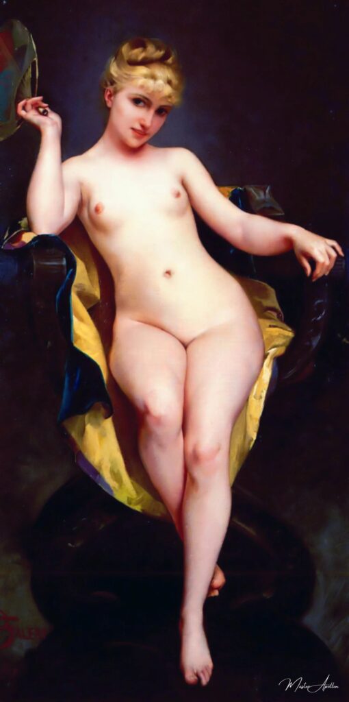 La Pose – Luis Ricardo Falero Luis Ricardo Falero