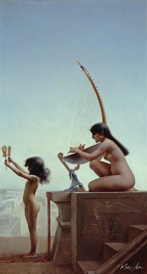 La prière à Isis – Luis Ricardo Falero Luis Ricardo Falero
