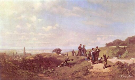 La promenade du dimanche, c.1865 – Carl Spitzweg Carl Spitzweg