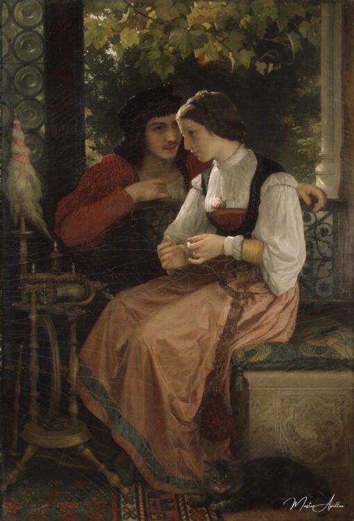 La proposition – William Bouguereau William Bouguereau
