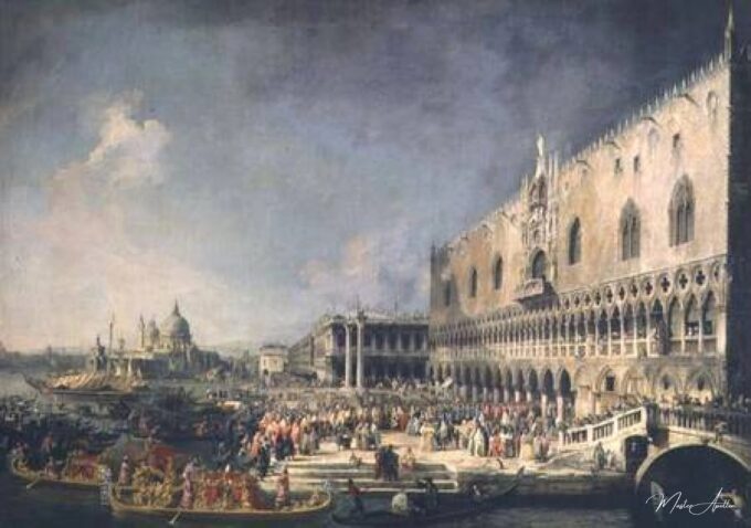 La réception de l’ambassadeur de France à Venise – Giovanni Antonio Canal Giovanni Antonio Canal