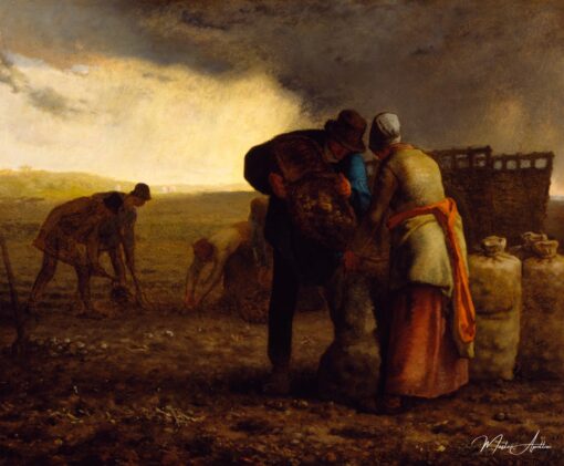 La récolte des pommes de terre – Jean-François Millet Jean-François Millet