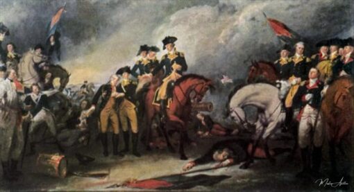 La reddition des troupes hessoises à la bataille de Trenton – John Trumbull John Trumbull