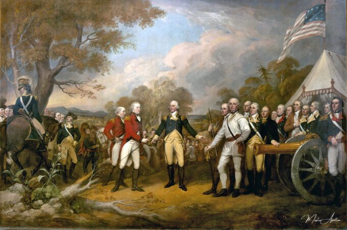 La reddition du général Burgoyne – John Trumbull John Trumbull 2