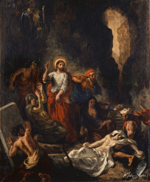 La résurrection de Lazare – Eugène Delacroix Eugène Delacroix