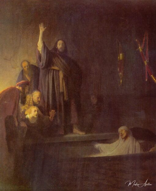 La résurrection de Lazare – Rembrandt van Rijn Rembrandt van Rijn