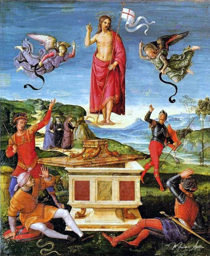 La Résurrection du Christ – Raphaël (peintre) Raffaello Sanzio (Raphaël)