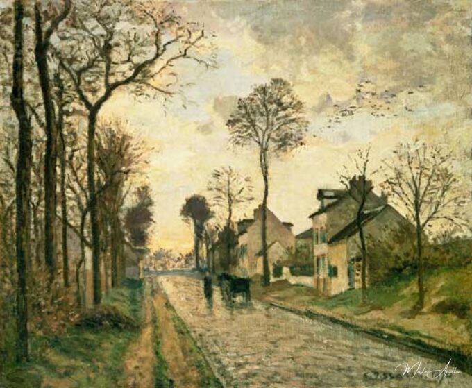 La route de Louveciennes – Edouard Manet Édouard Manet