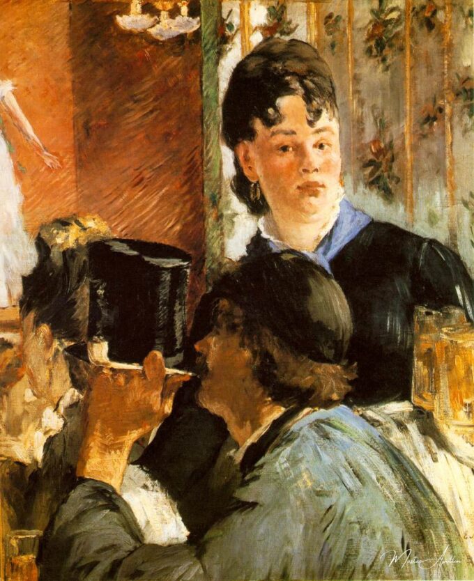 La serveuse de Bocks – Edouard Manet Édouard Manet