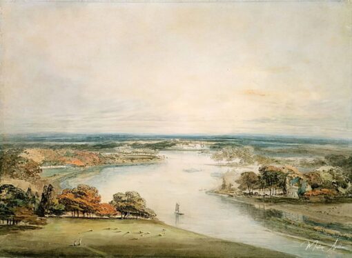 La Tamise depuis Richmond – William Turner William Turner