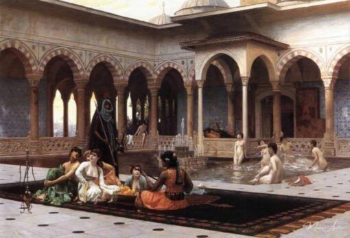 La Terrasse du Sérail – Jean-Léon Gérôme Jean-Léon Gérôme 2