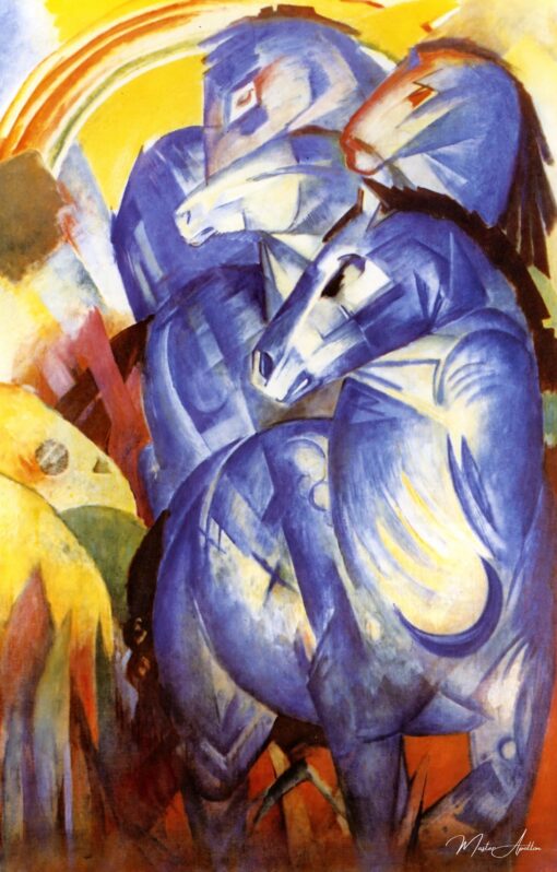 La Tour des chevaux bleus – Franz Marc Franz Marc