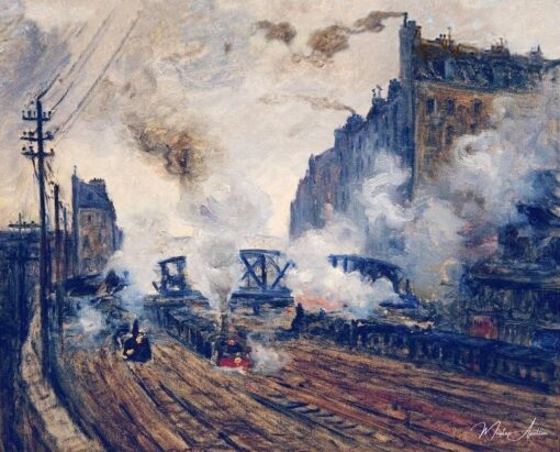La Tranchée des Batignolles – Claude Monet Claude Monet