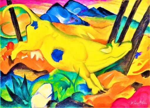 La Vache jaune – Franz Marc Franz Marc
