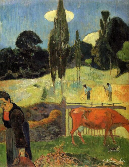 La vache rouge – Paul Gauguin Paul Gauguin