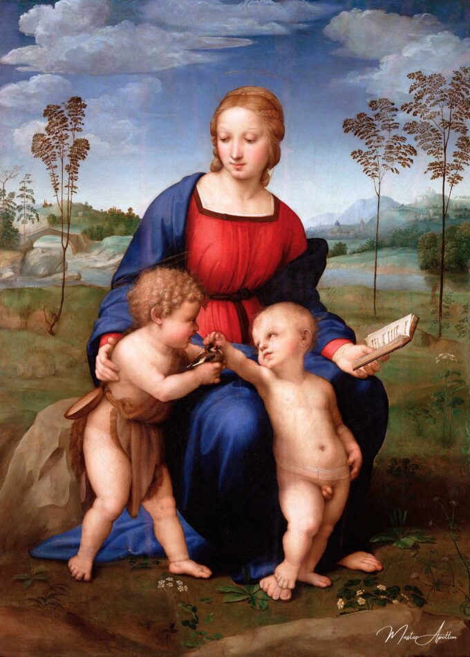 La vierge au chardonneret – Raphaël (peintre) Raffaello Sanzio (Raphaël)