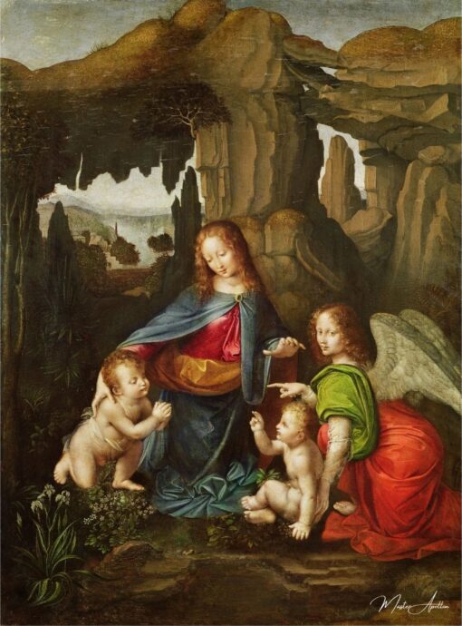 La Vierge aux rochers – Léonard de Vinci Léonard de Vinci