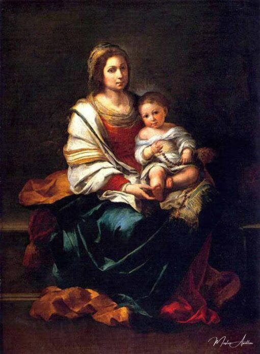 La Vierge du Rosaire – Bartolomé Esteban Murillo Bartolomé Esteban Murillo 2