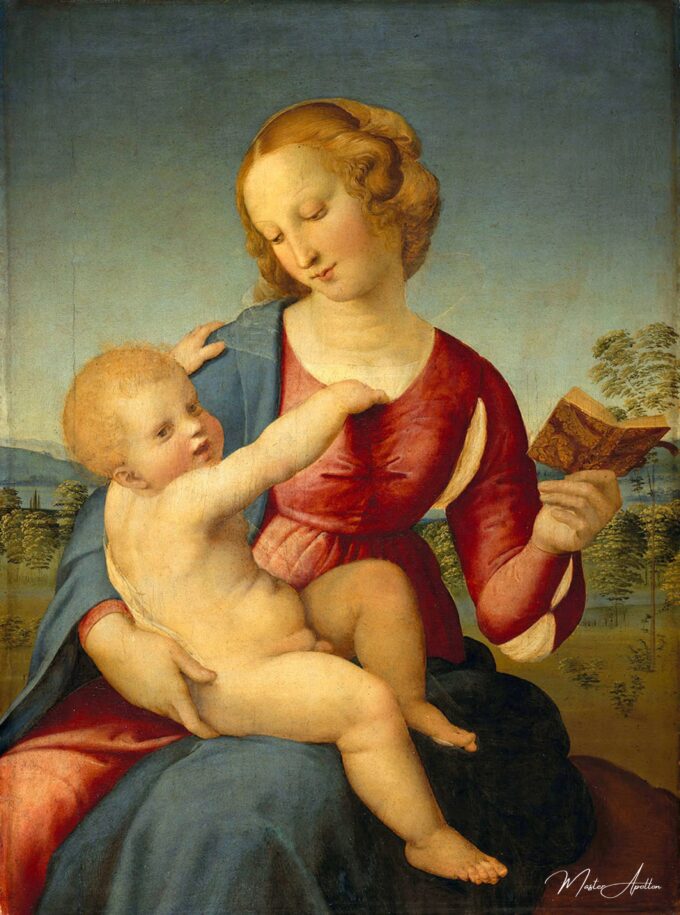 La Vierge et l’Enfant – Raphaël (peintre) Raffaello Sanzio (Raphaël)